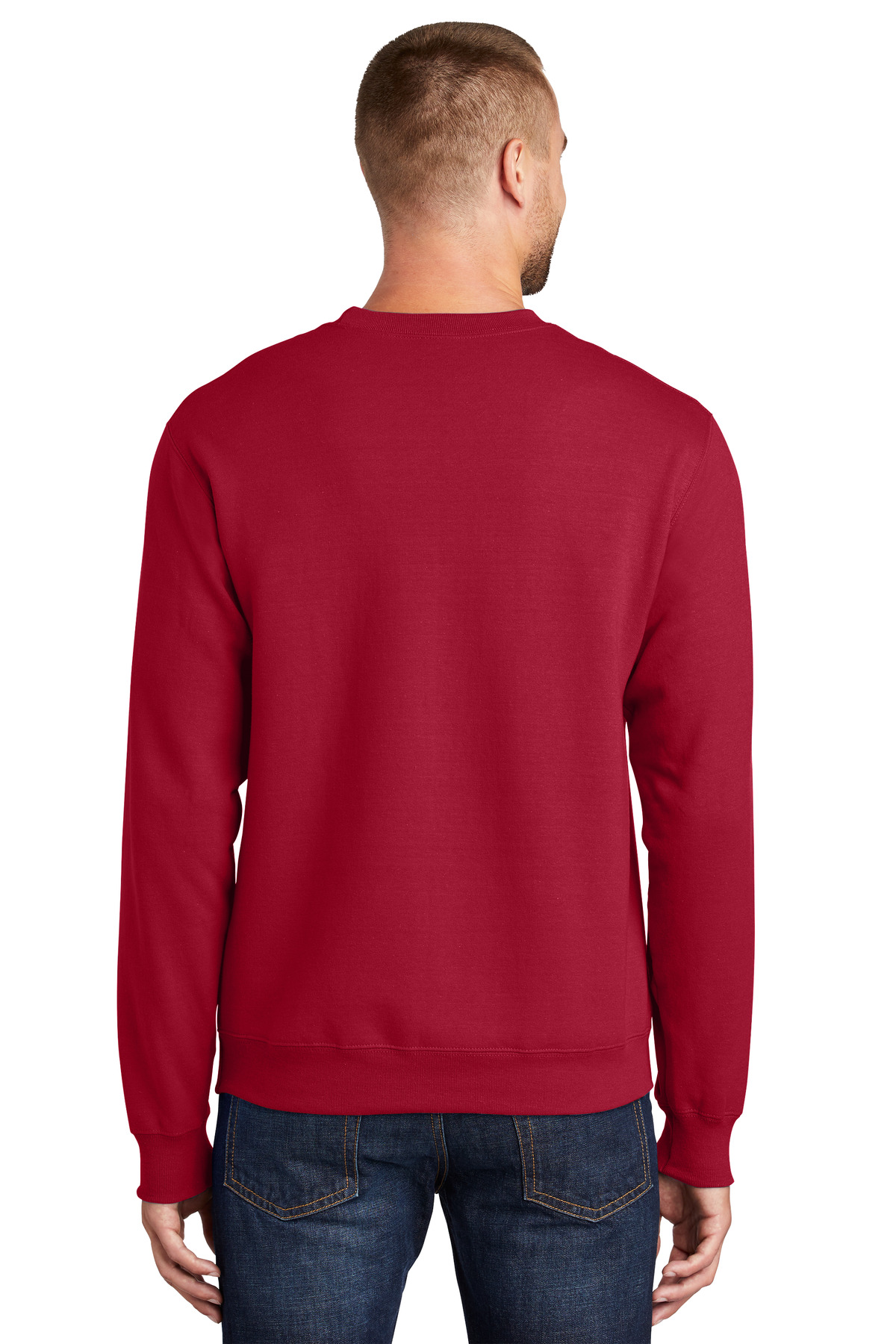 Port & Company® Essential Fleece Crewneck Sweatshirt, custom hoodie or sweatshirt with logo imprint 81