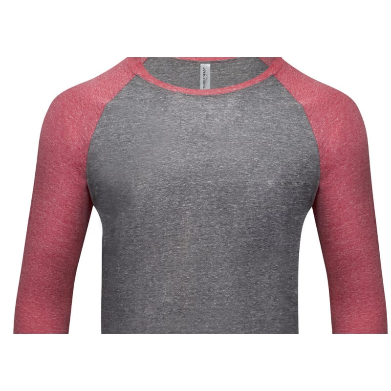 Threadfast Apparel Unisex Triblend 3/4-Sleeve Raglan 24
