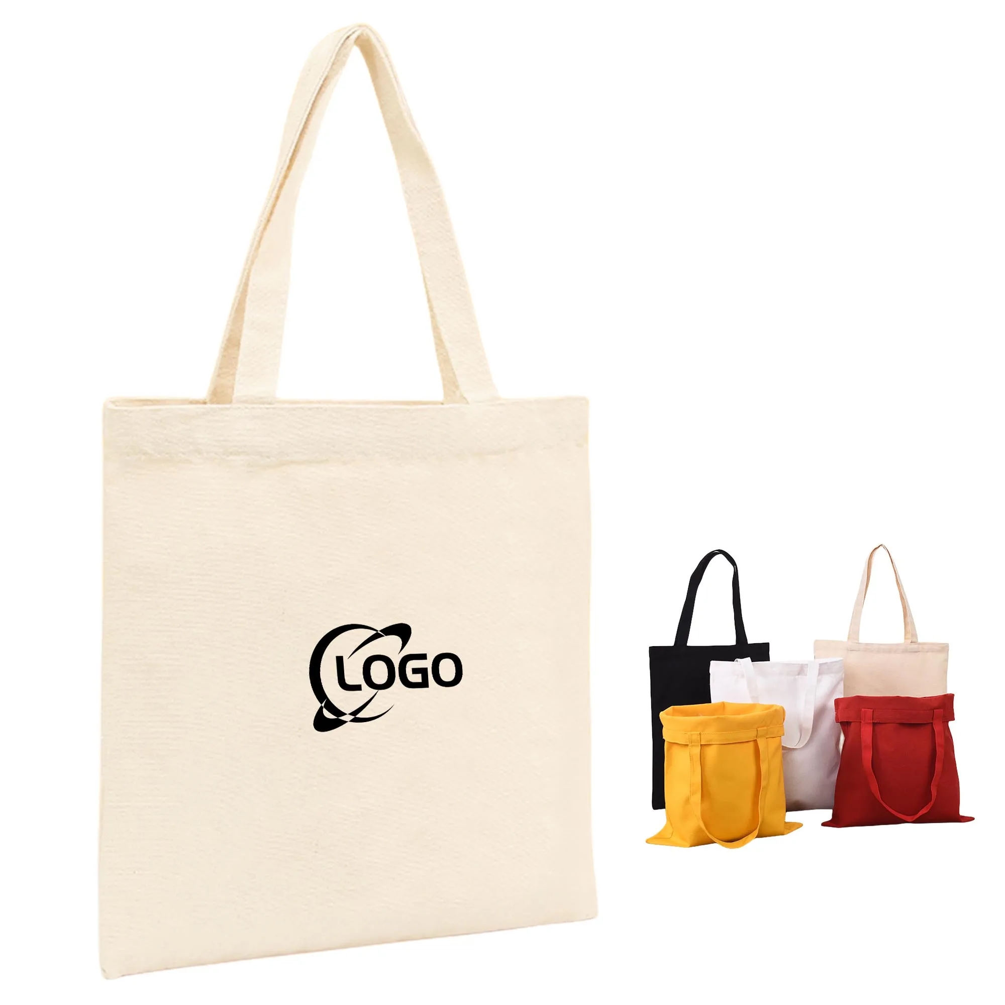 MOQ50 14 X 16 Custom Canvas Tote Bag 1