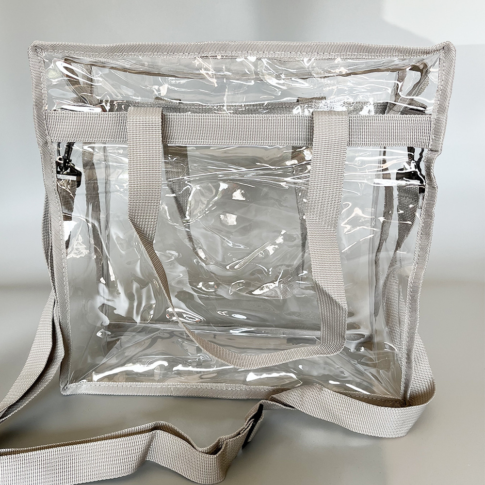 Transparent PVC handbag 4