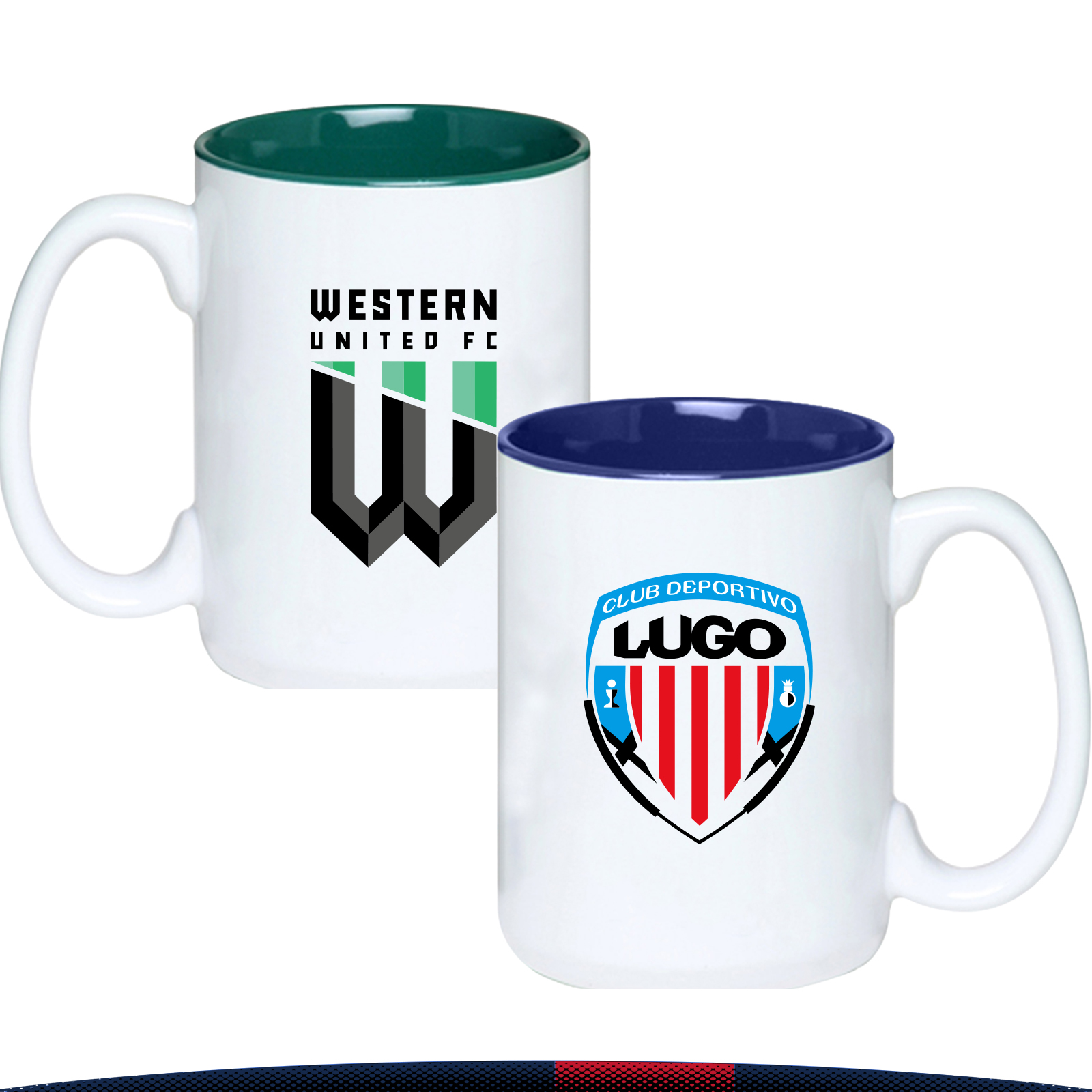 15 oz. Glossy Two-tone Ceramic Photo Mugs 4