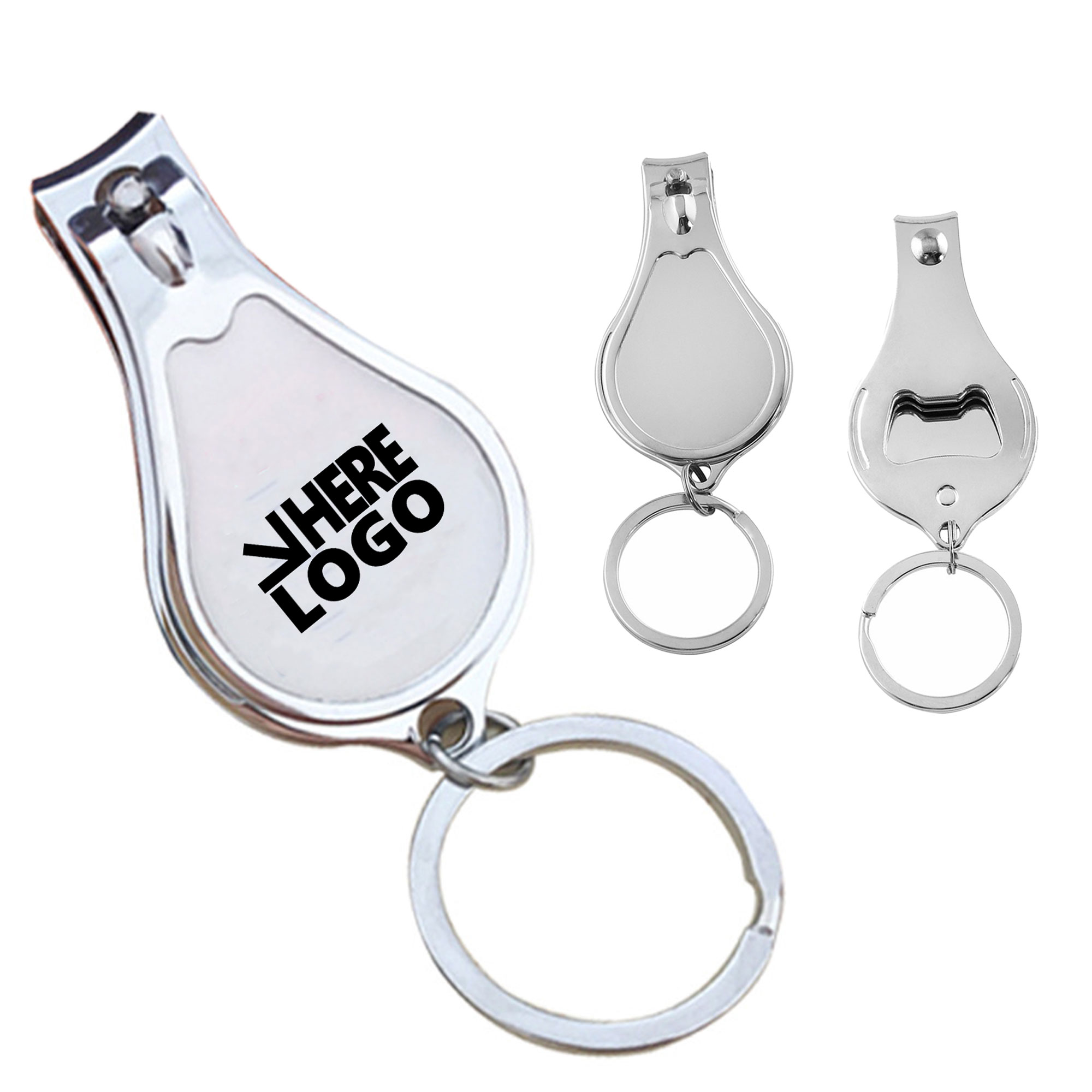 MOQ 20 Nail Clipper Keychain Bottle Opener 1