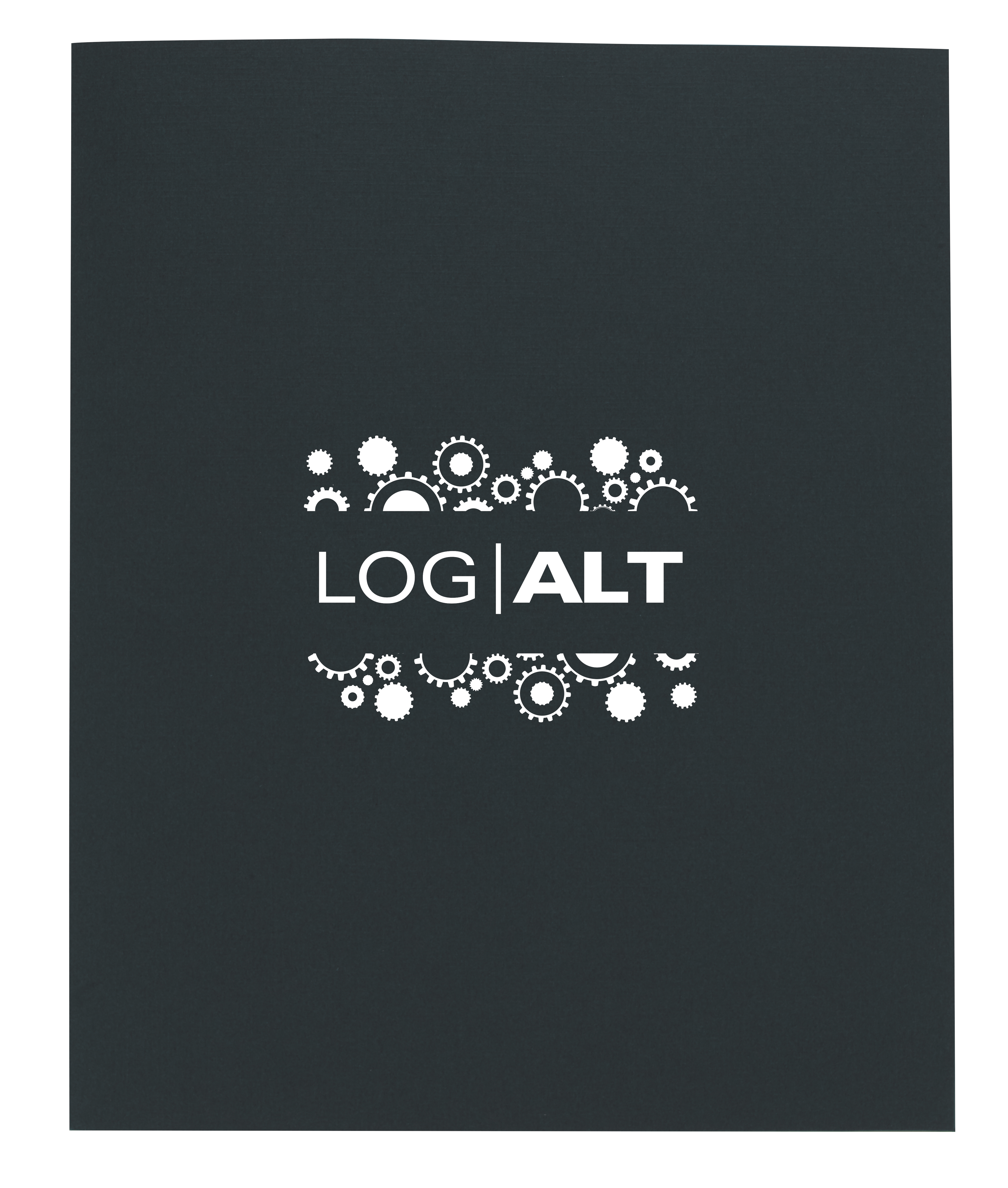 Good Value™ Linen Paper Folder 9