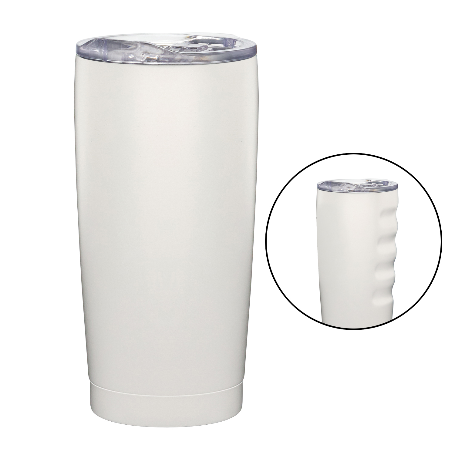 Perfect Temp 20 oz. Grip Stainless Vacuum Tumbler 2
