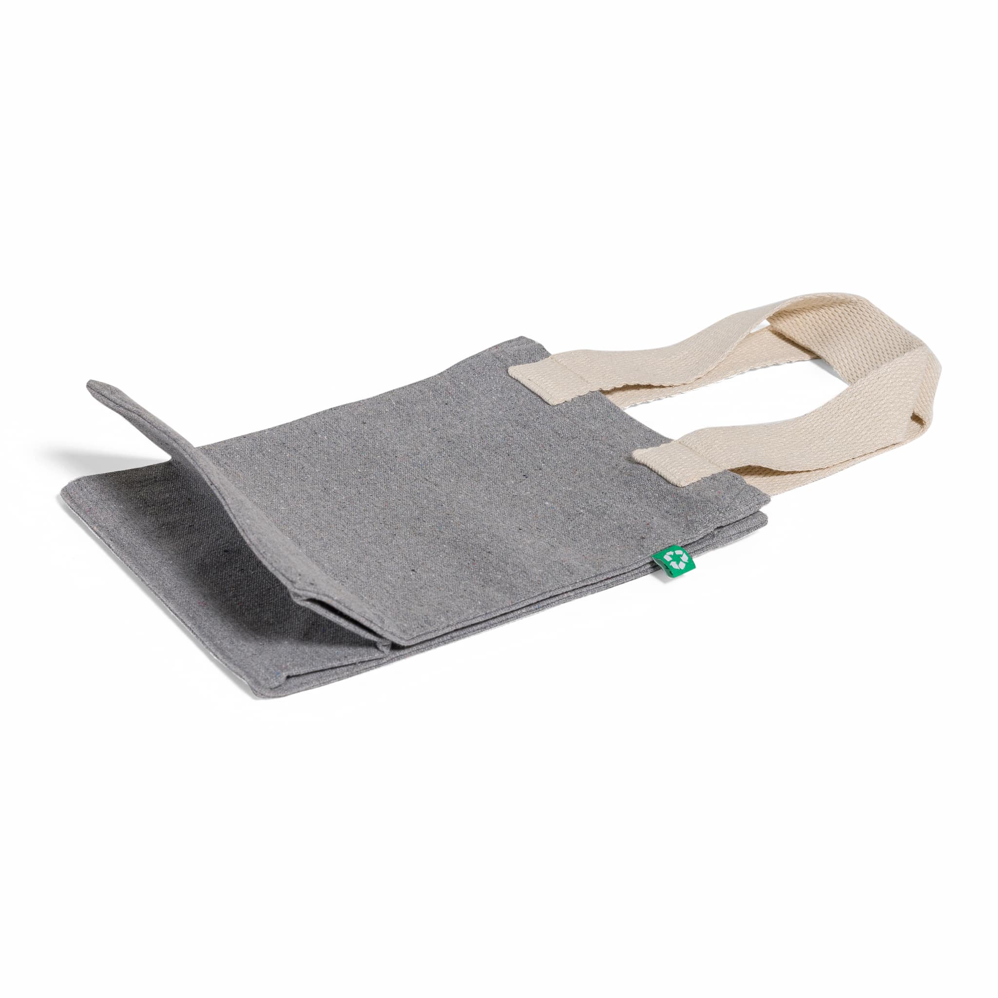 Recycled Canvas Trendy Book Tote Bag 23