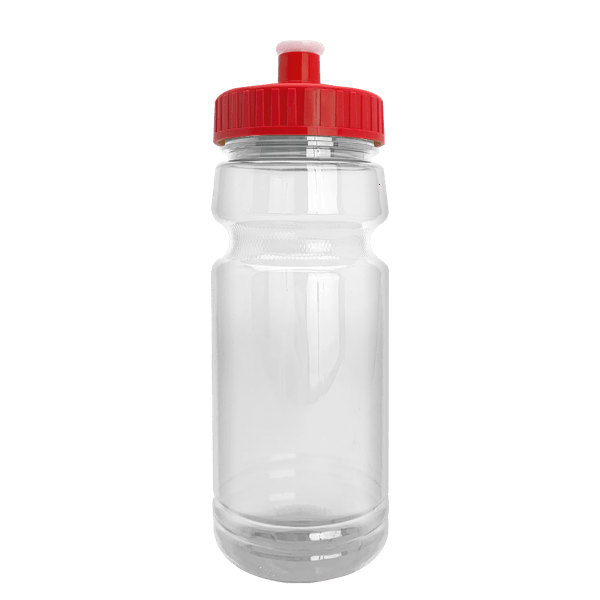 Wheely 24oz Transparent Bike Bottle w/Push-Pull Lid 34