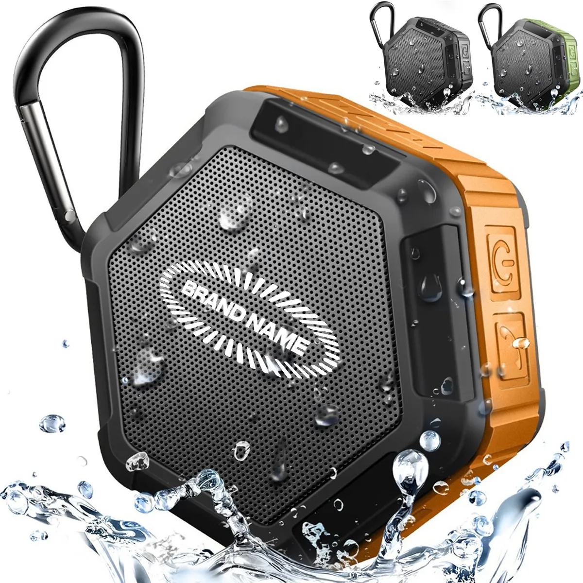Bluetooth Outdoor Portable IP65  Waterproof Hexagon Speaker 1