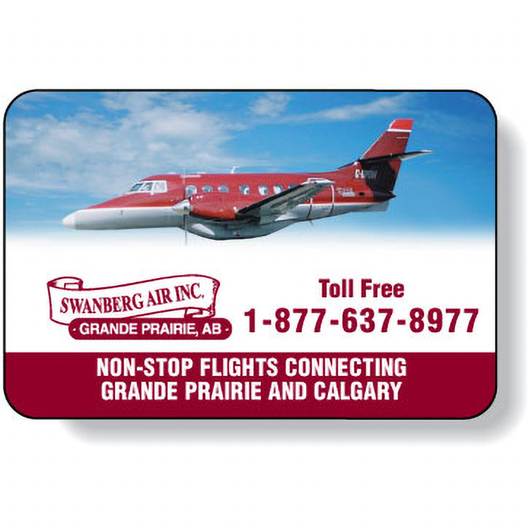 White Gloss 4 Colour Process Paper Roll Label Stock Rectangle (1.25"x2")