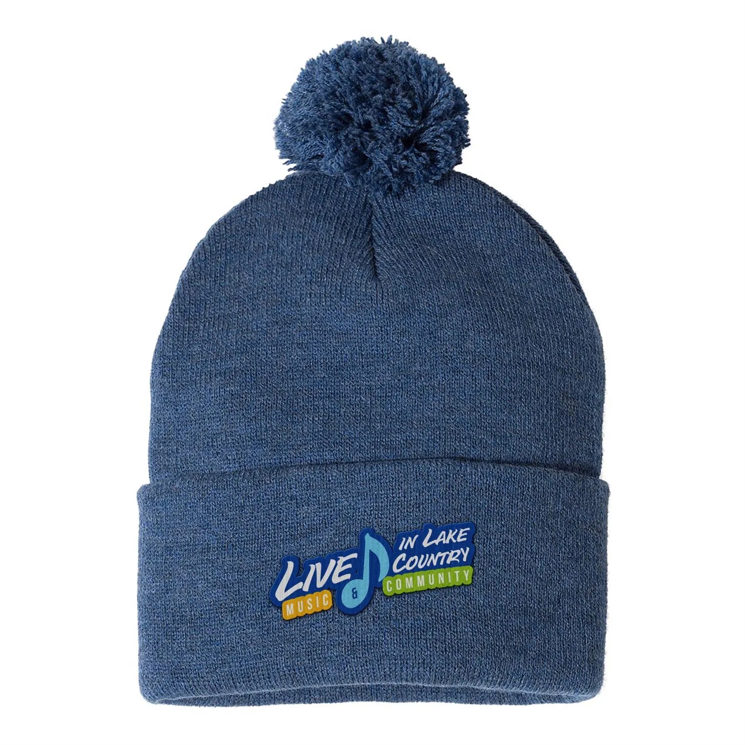 Sportsman Pom-Pom 12" Knit Beanie 42