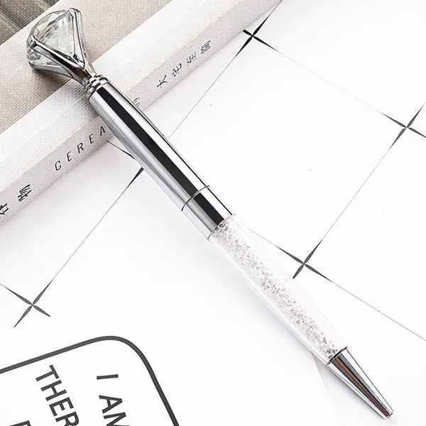 Diamond Metal Ballpoint Pen, 12