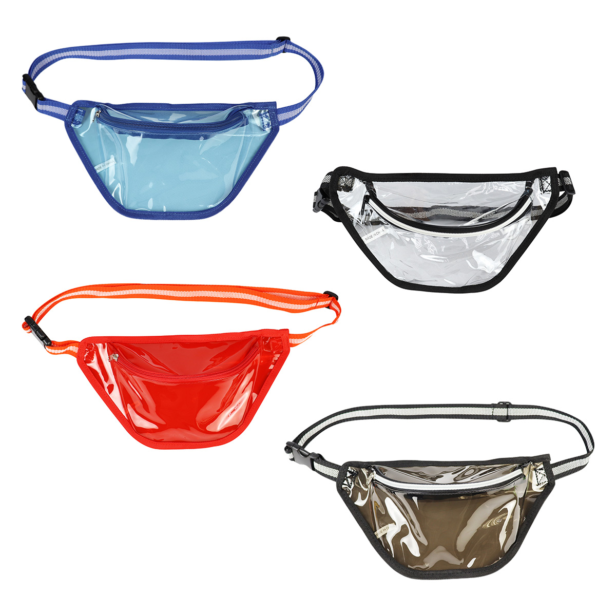 Diamond Clear TPU Belt Bag 23