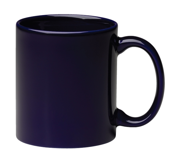 11 oz Cobalt Blue C Handle Mug