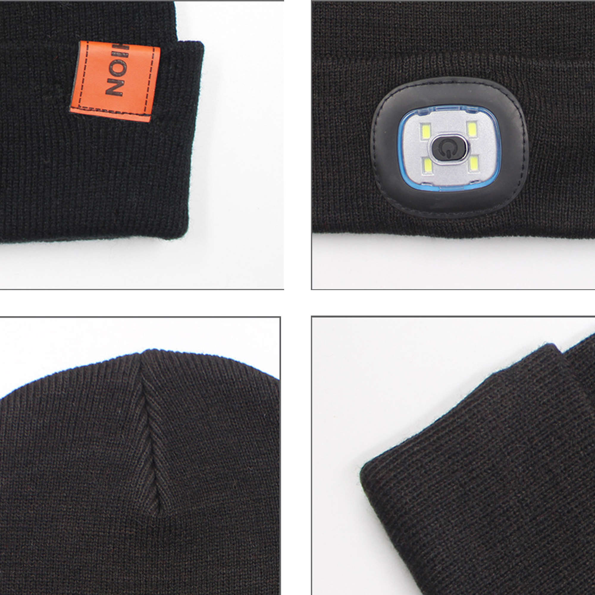 Bluetooth Beanie Hat with Light 7