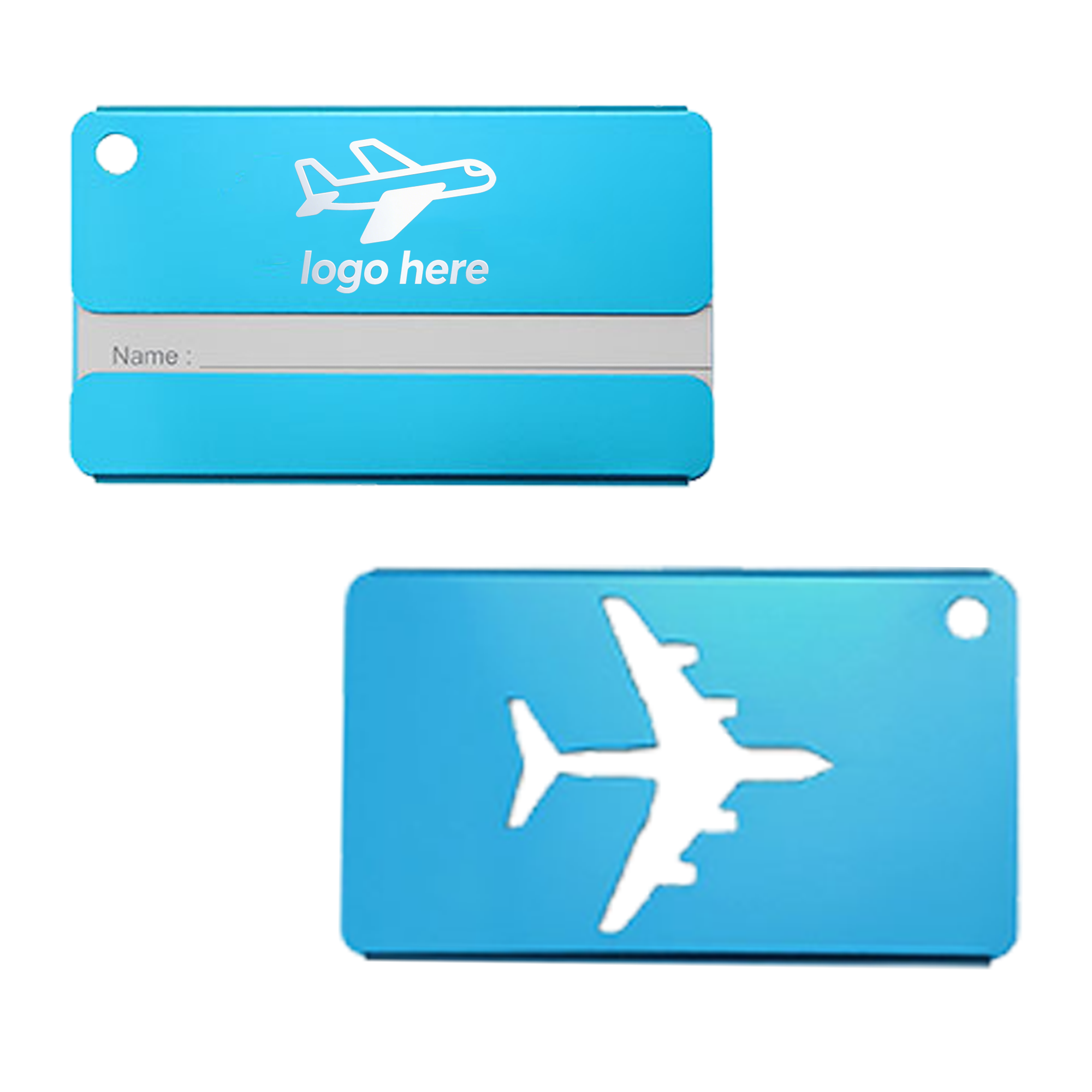 Custom Engraved Metal Baggage Tags 7