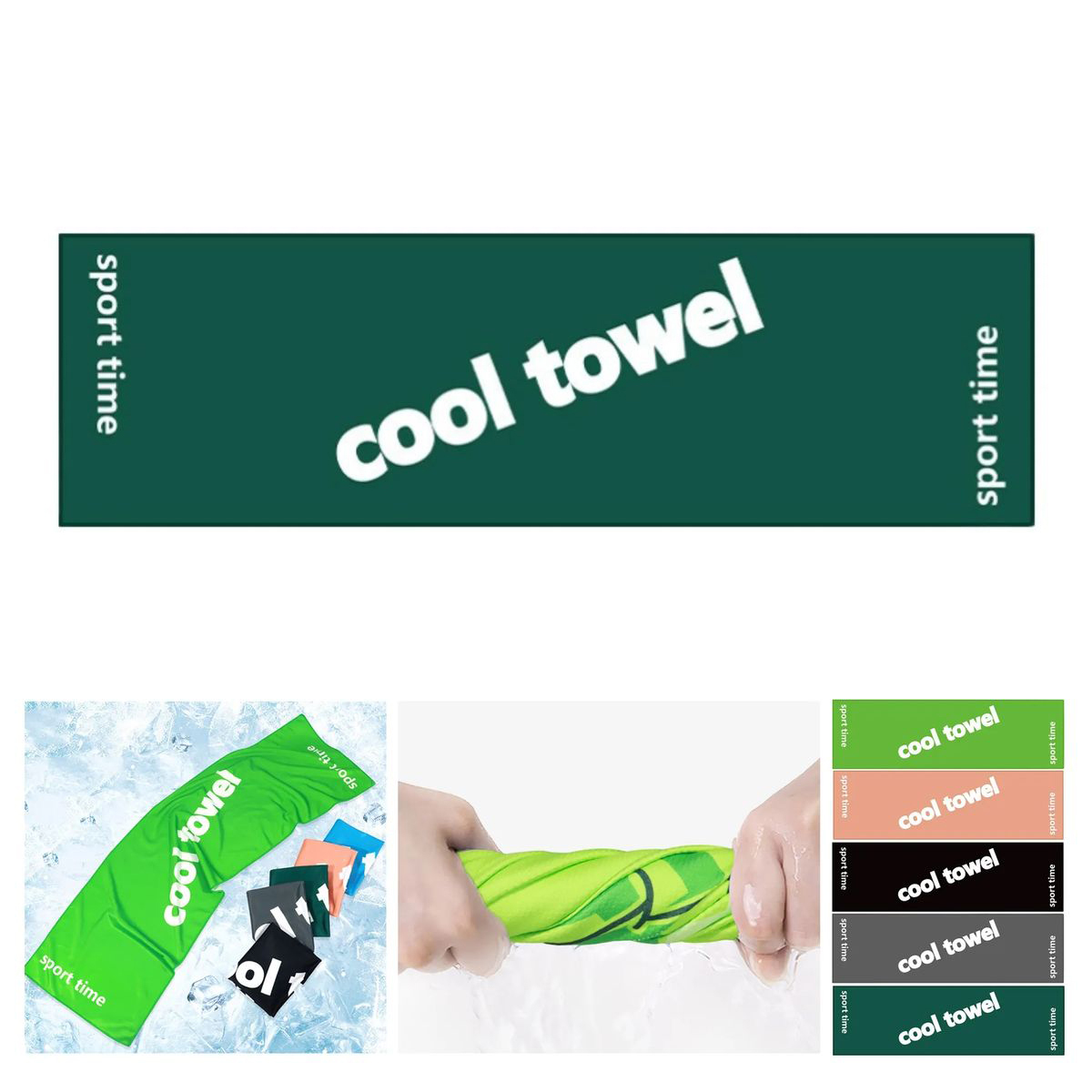 Polyester Large Outdoor Cooling Towel 2