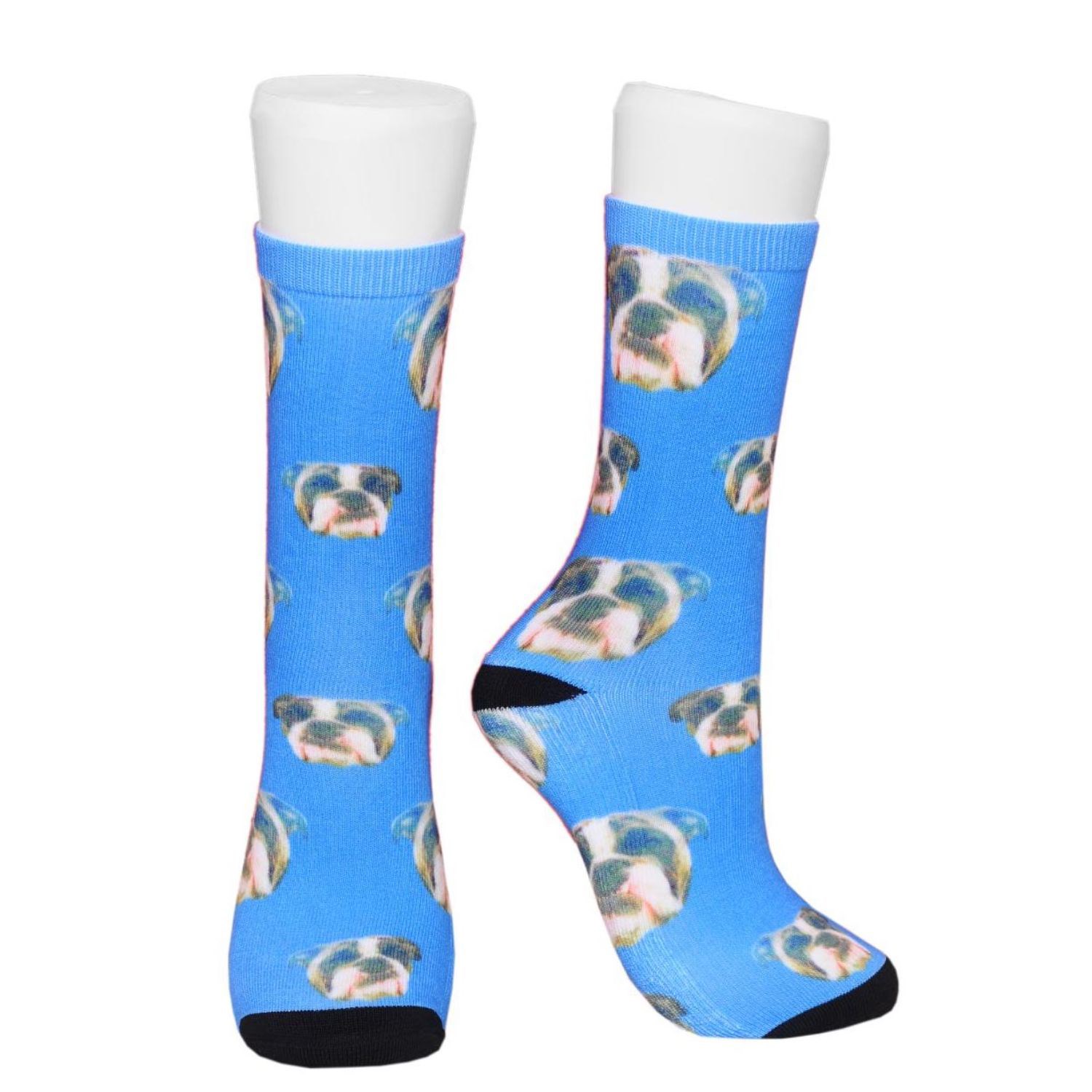 Mid Crew 360 digital print unisex socks w/ full customization 4