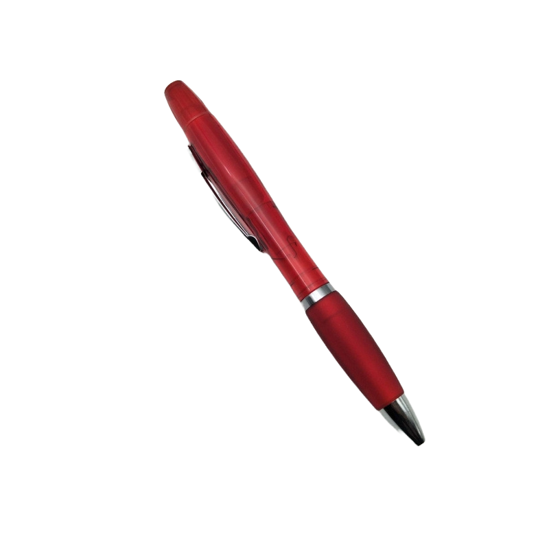 Twist-Action Ballpoint Pen W/ Highlighter 4