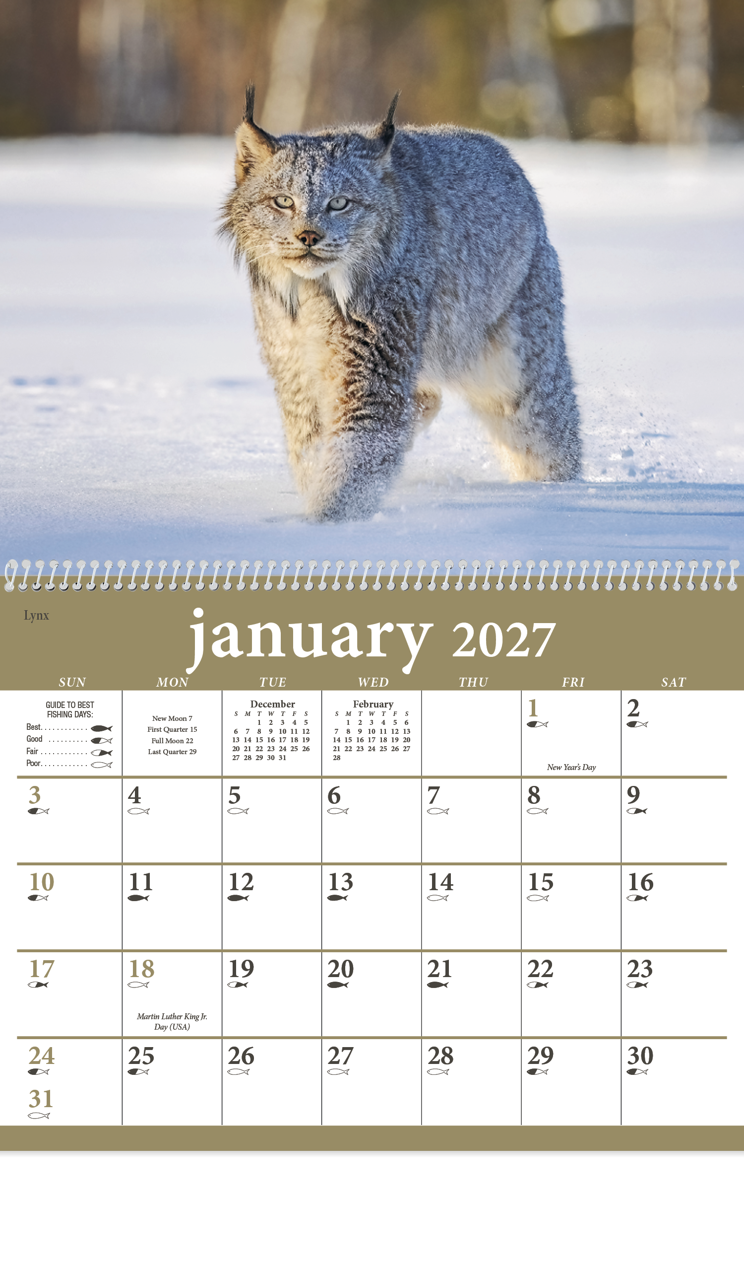Triumph® Calendars North American Wildlife Calendar 68