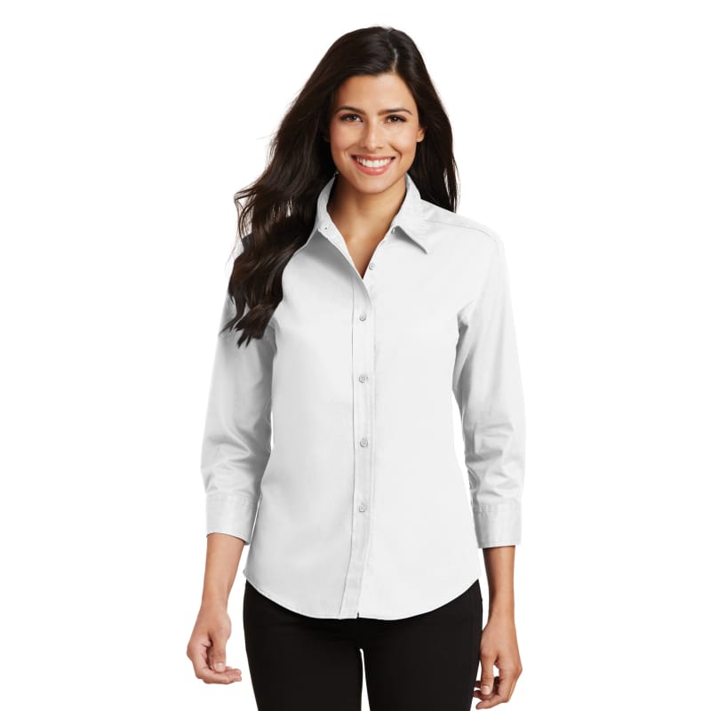Port Authority Ladies 3/4-Sleeve Easy Care Shirt. 5