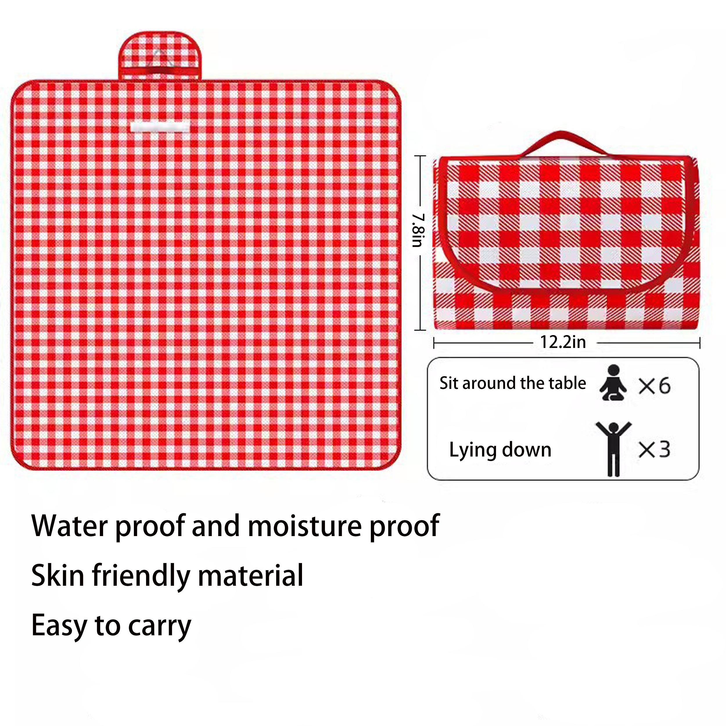 Non-Woven Outdoor Waterproof Beach Blanket 2