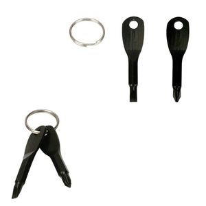 2 Pieces Mini Portable Screwdriver Keychain 8