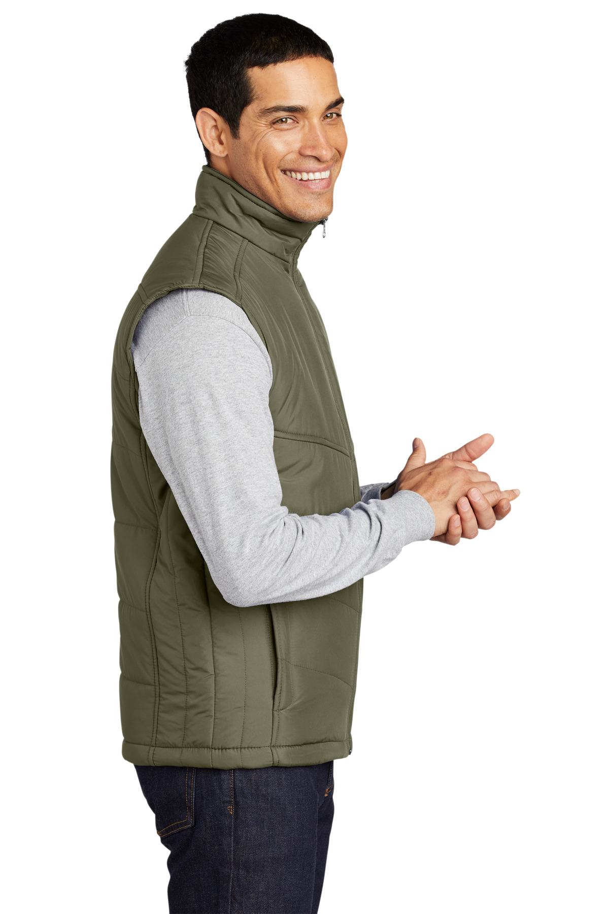 Port Authority Puffy Vest. J709 3
