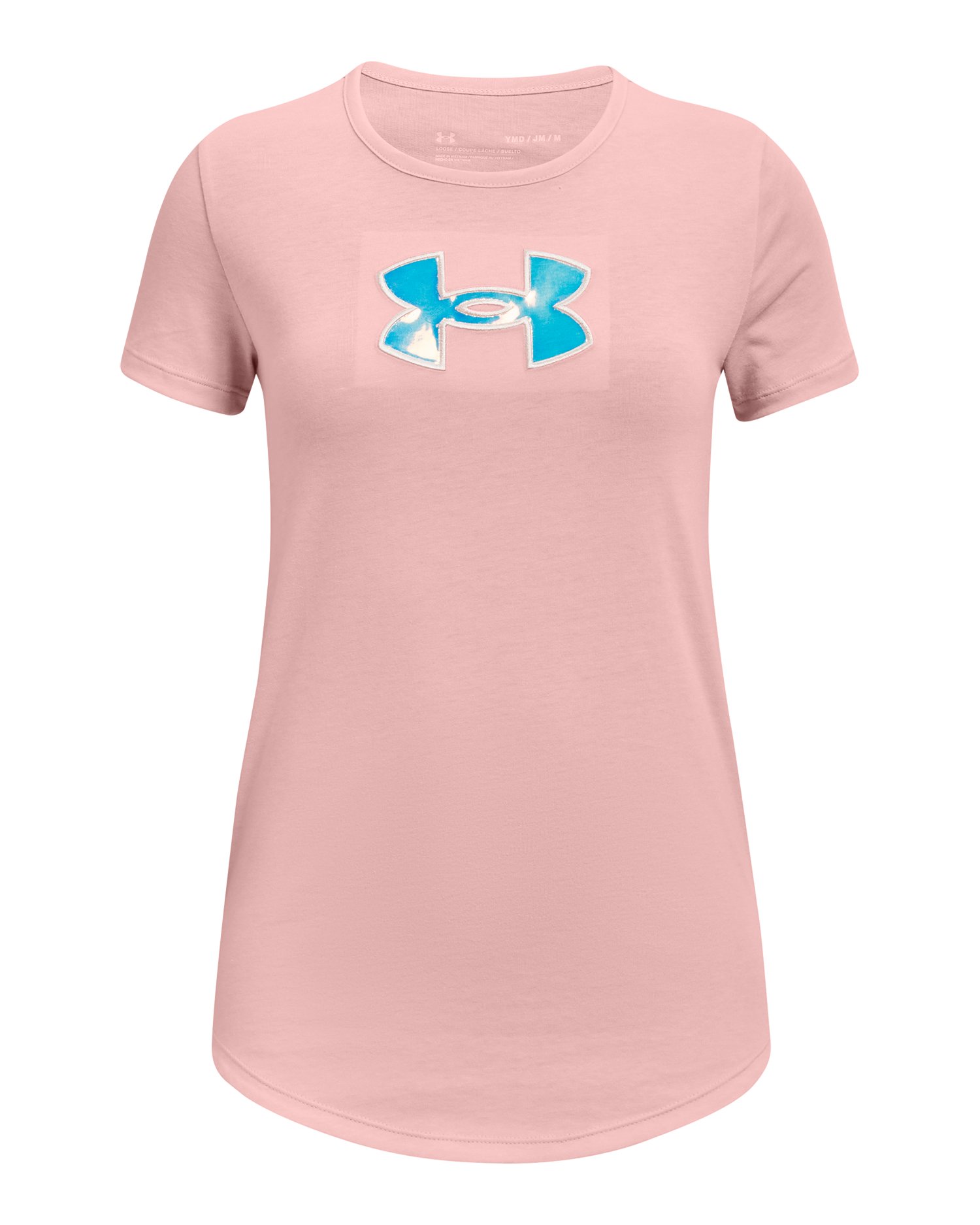 Girls' UA Scoop Short Sleeve 3