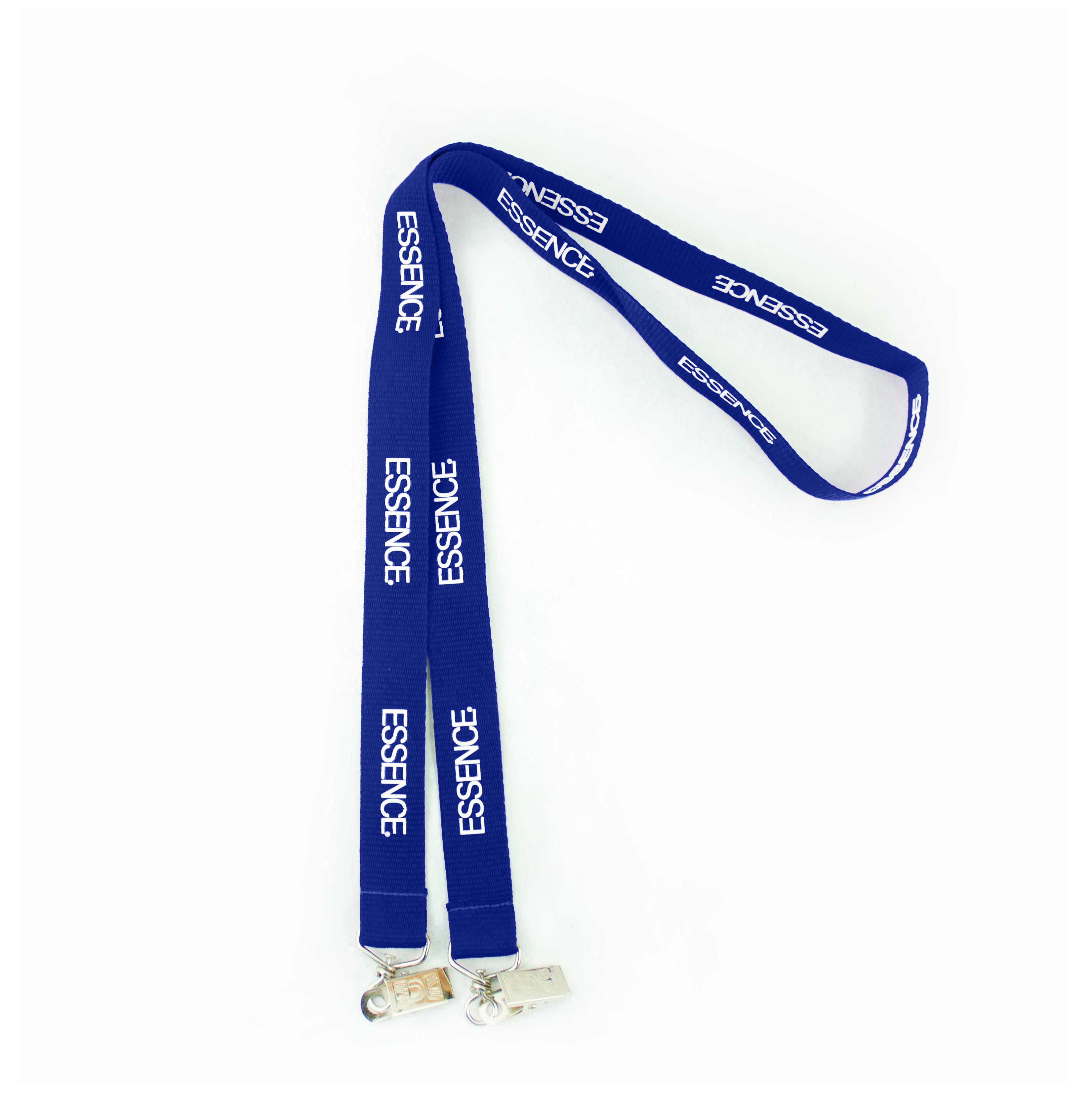 Open Ended Lanyard 36" x 3/4" with 2 Swivel Bull Dog Clips 9
