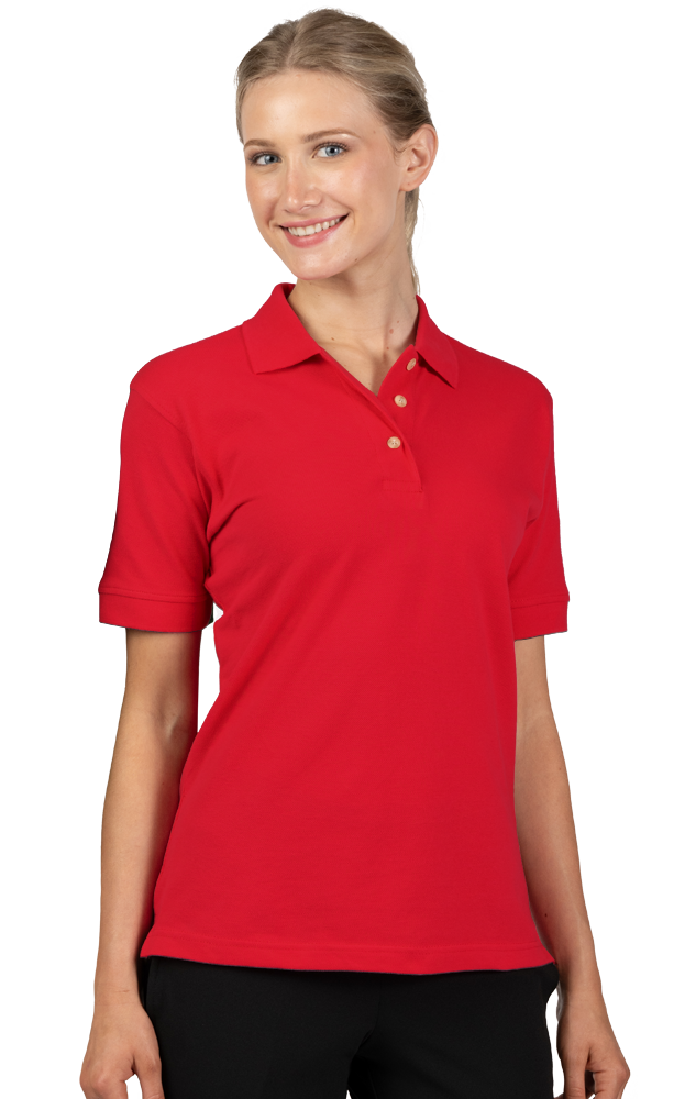 Ladies' 100% Cotton Pique Polo 37