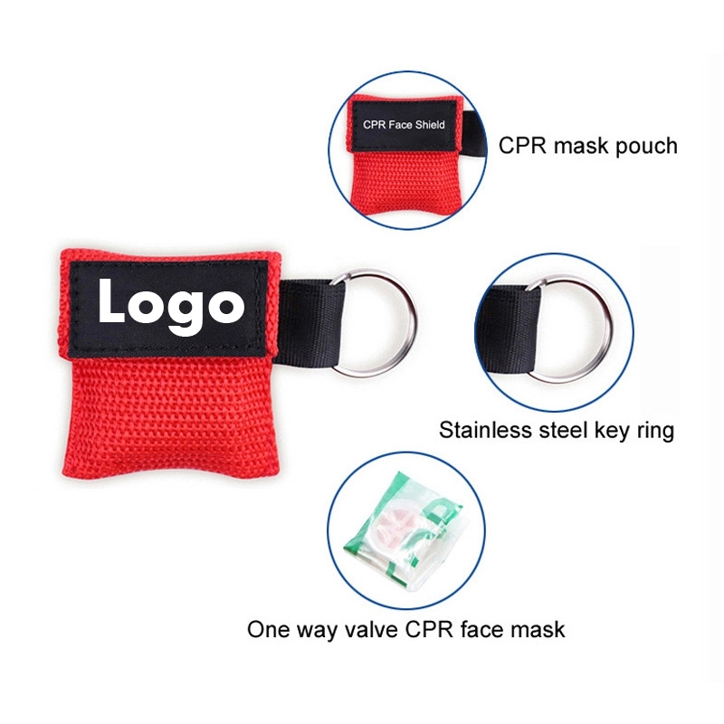 CPR Face Mask Shield With Key Chain 1