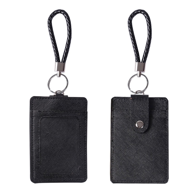 PU Leather Card Holder with Key ring 8