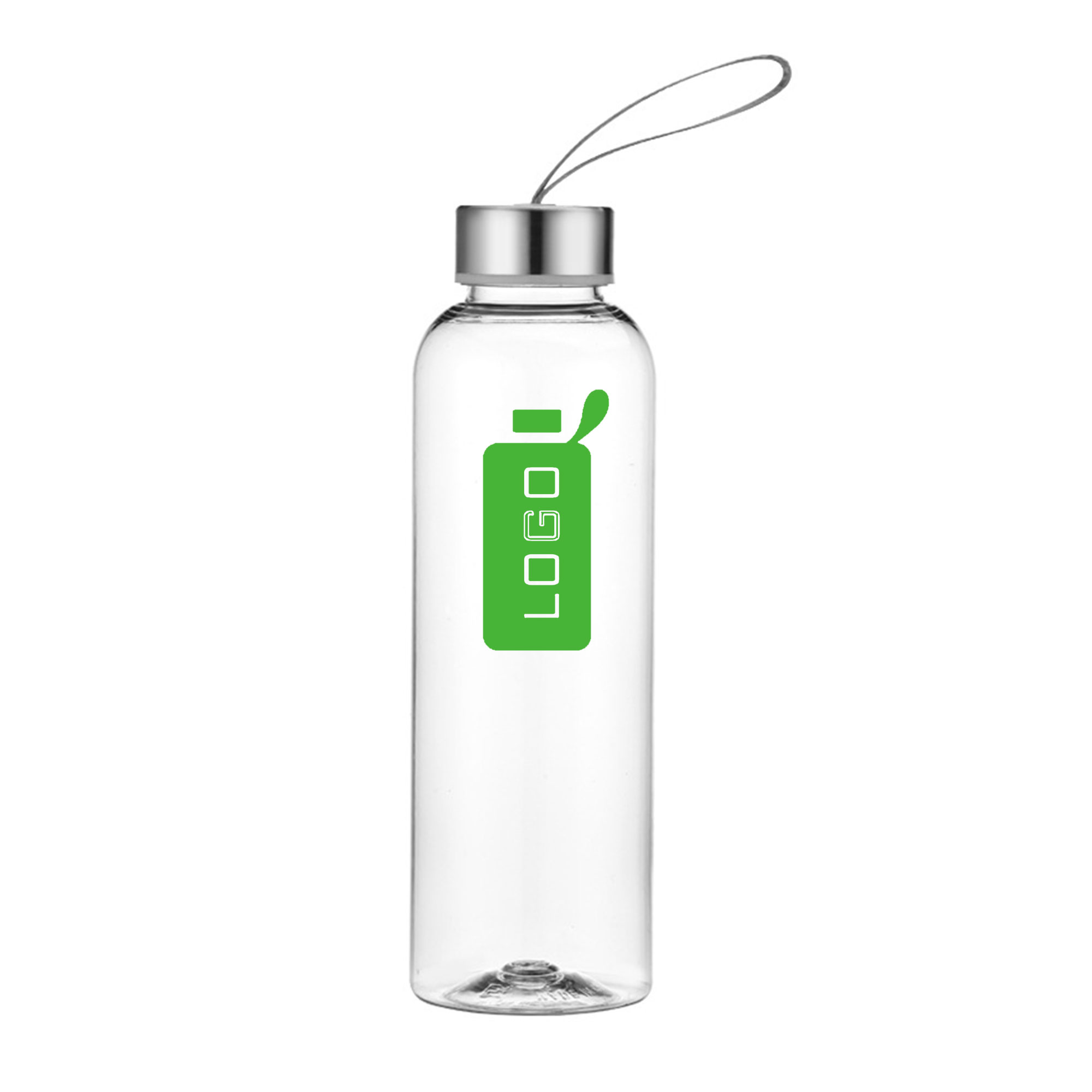 10 OZ Transparent cup Portable Clear Water Bottle 2