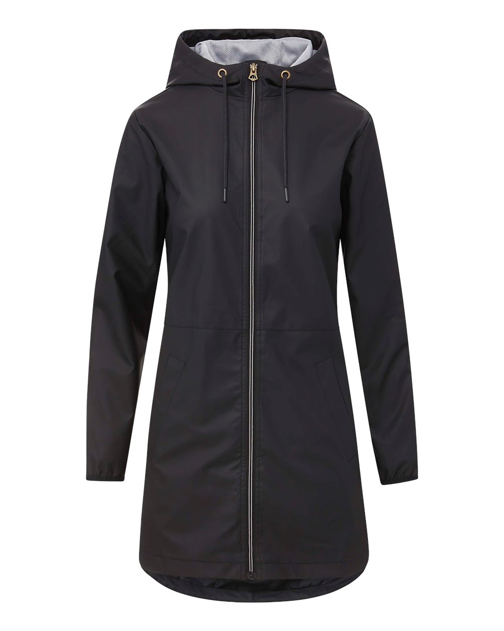 Women's Vintage Hooded Rain Jacket - W193910 4