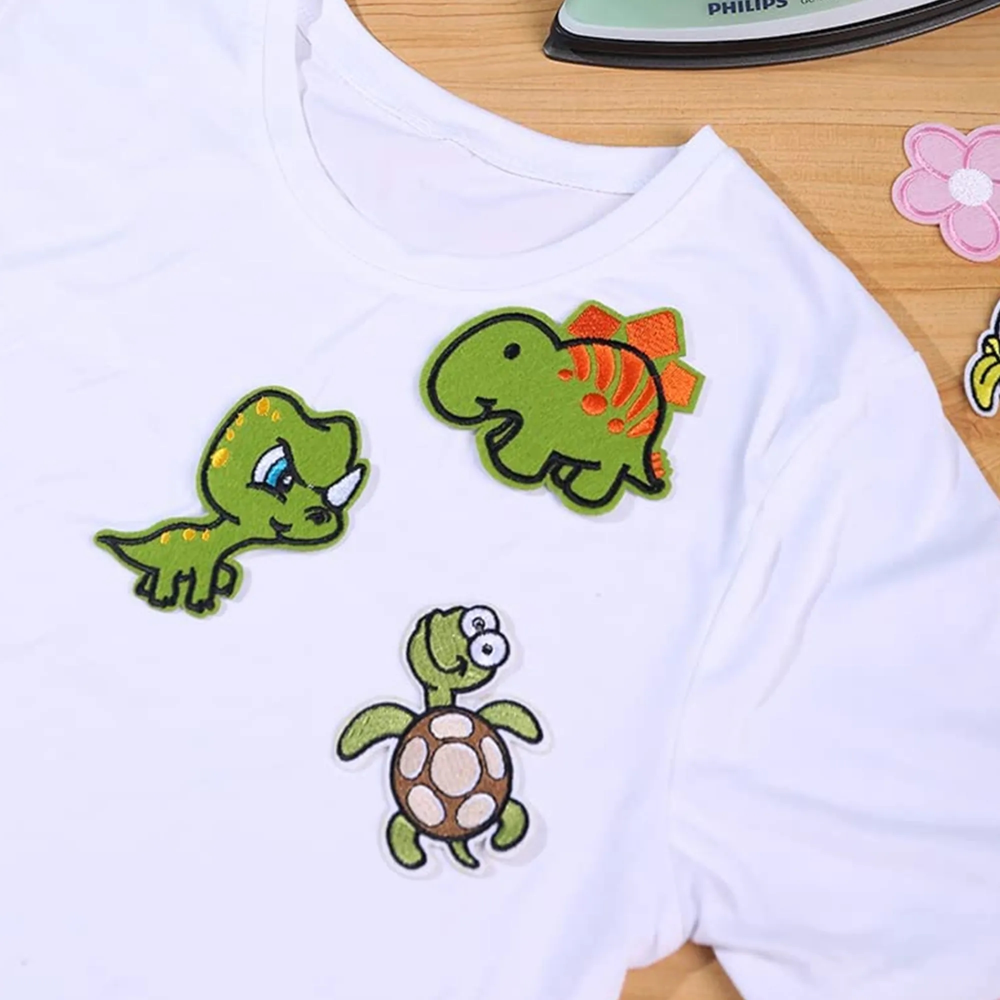 MOQ100 3.5" Embroidered Armband Patch 1