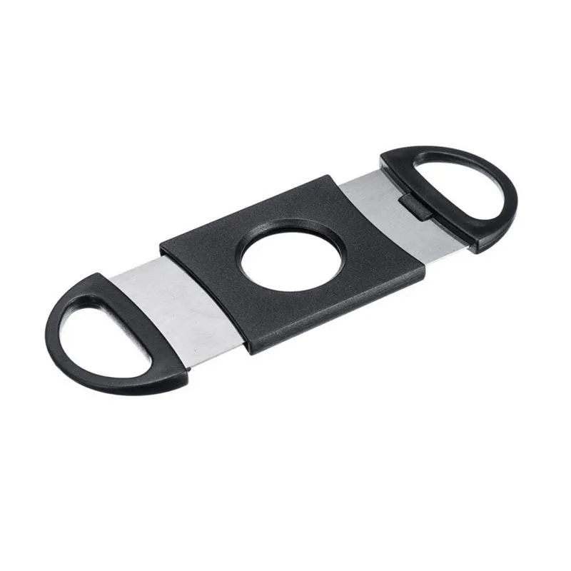 Stainless Steel Double Blade Cigar Cutter 1