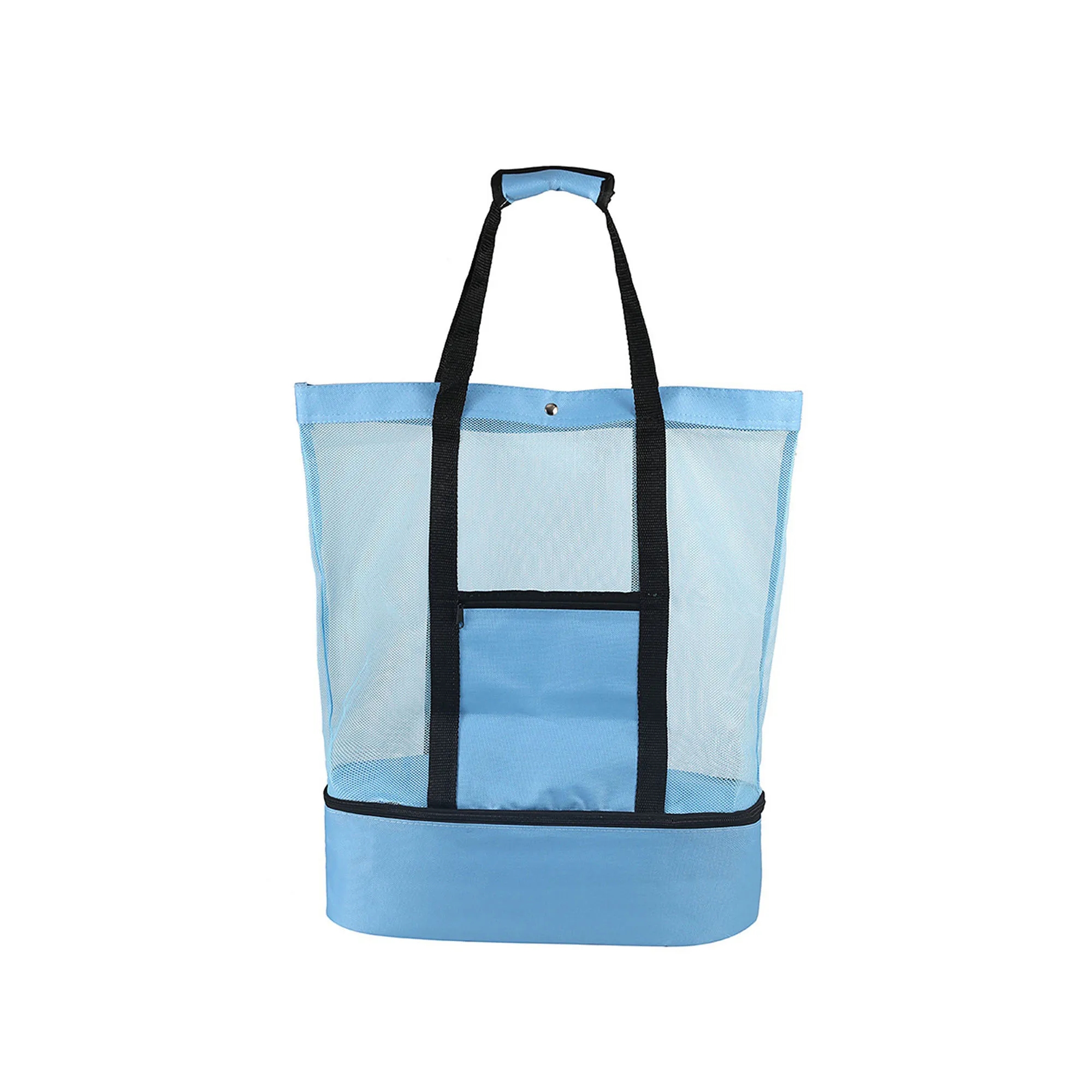 MOQ 100 PCS Multifunctional Mesh Beach Tote Bag With Cool 2