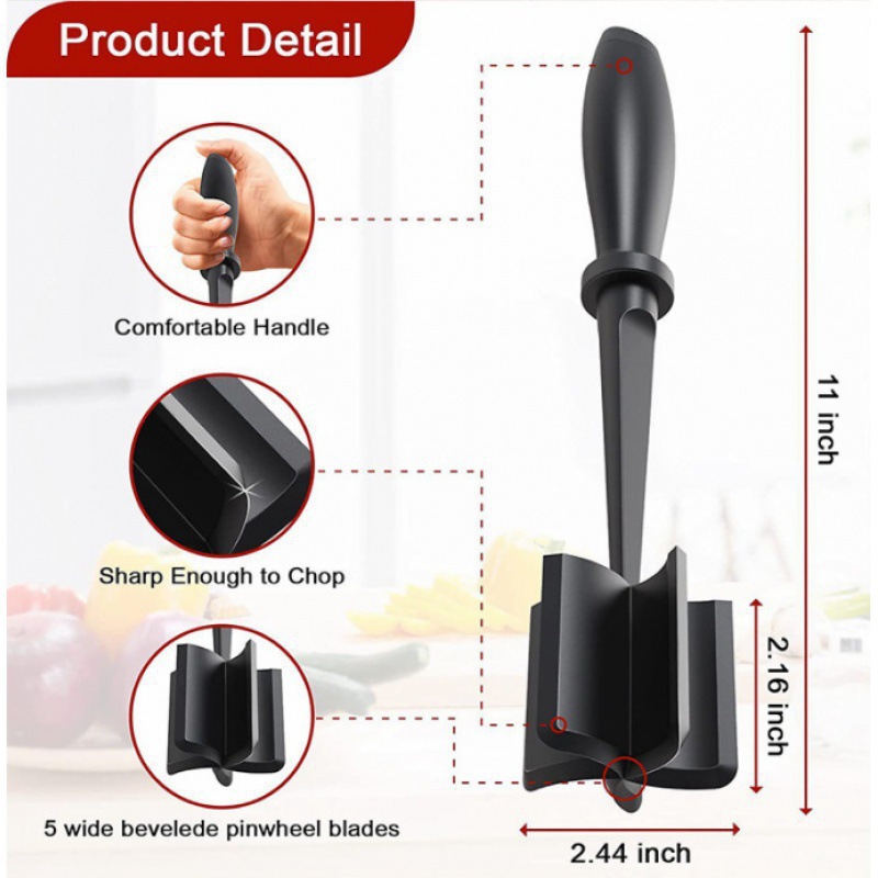 Hand-Held Meat Blender Shredder 2
