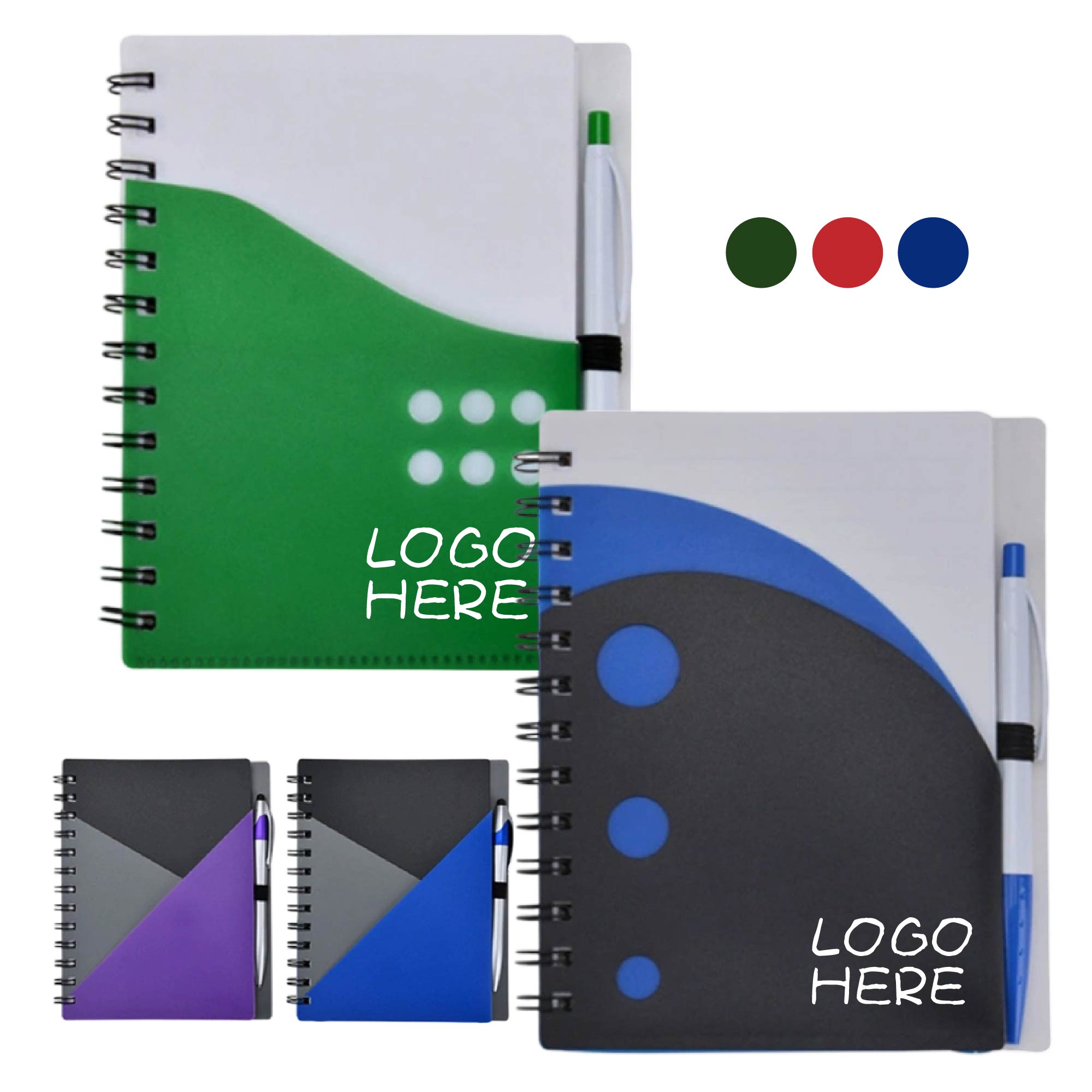 Portable Notepad Ballpoint Pen Coil Notebook 1