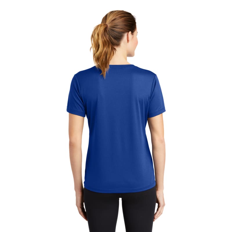 Sport-Tek Women's PosiCharge RacerMesh V-Neck Tee. 31
