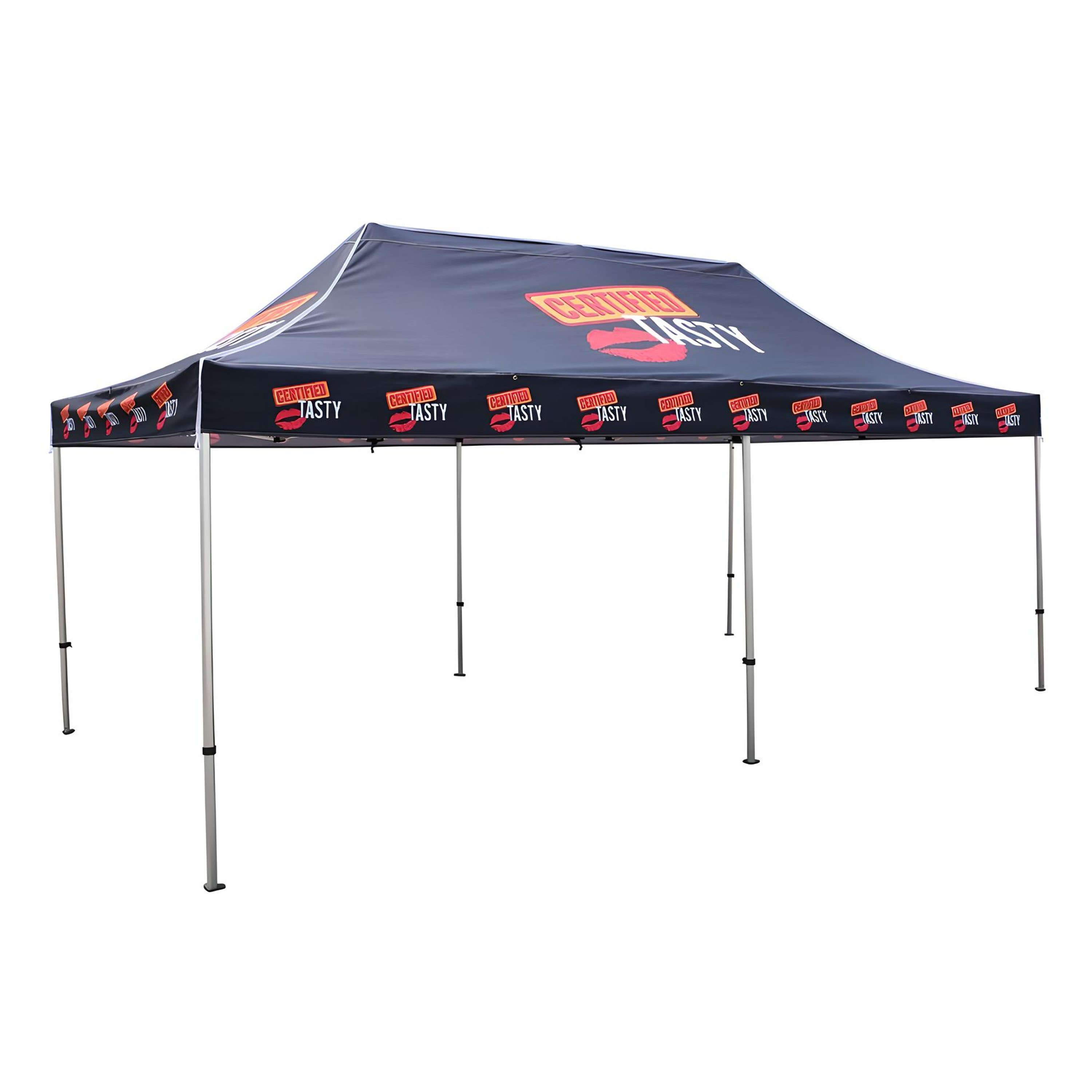 10' x 10' Canopy Tent - Vibrant Custom Design 7