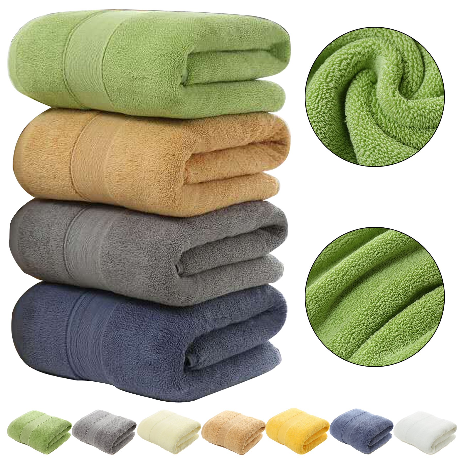 Extra Absorbent 100% Cotton Towels 2