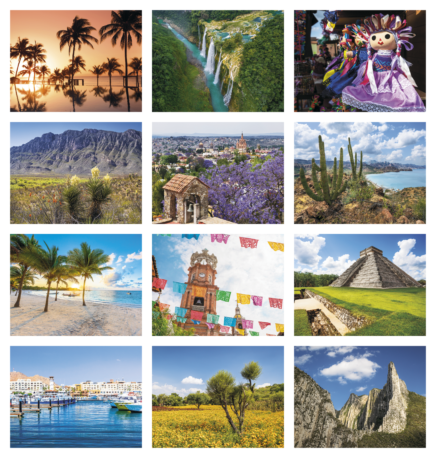 Good Value™ Mexico - Stapled Calendar 34