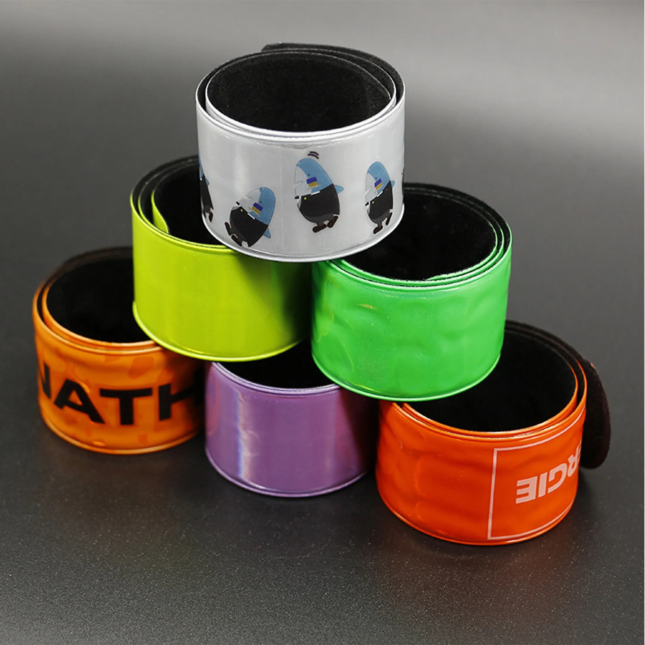 Reflective Safety Slap Bracelet 2