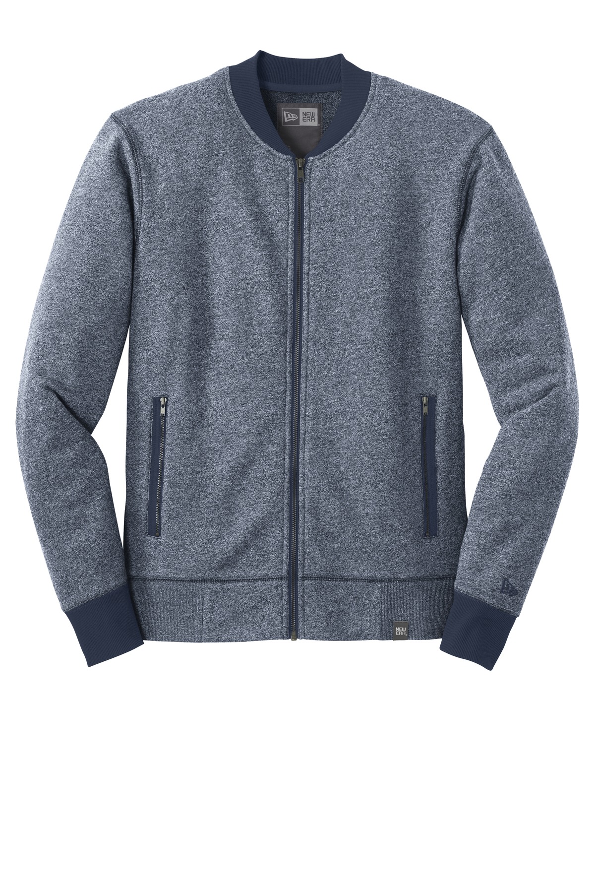 New Era French Terry Baseball Full-Zip. NEA503 8