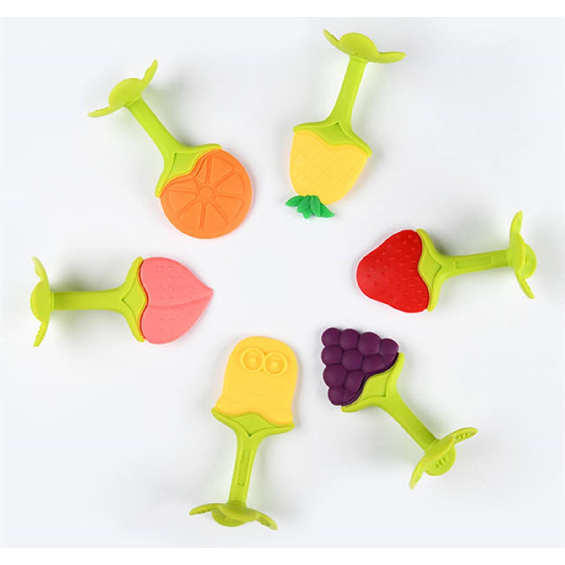 Baby Fruit Shaped Teething Toys 2