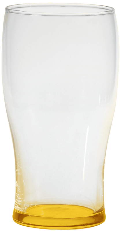 20 oz Large Pub Glass - Deep Etched 41