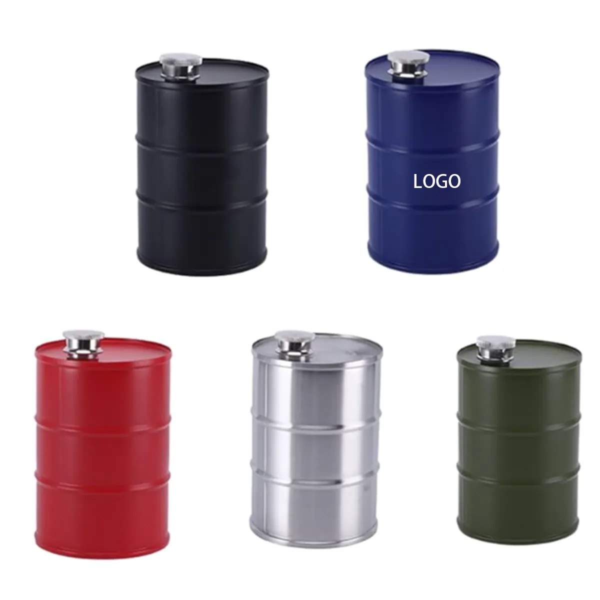 25 OZ Gasoline Barrel Camping Accessories Canteen Wine Jug, custom water bottle with logo imprint 11