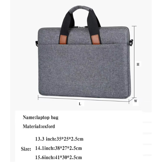 Waterproof Crossbody Shoulder Laptop Bag 3