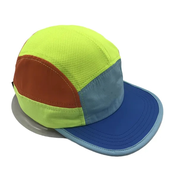 Polyester quick-drying breathable running cap, custom hat with logo imprint 2