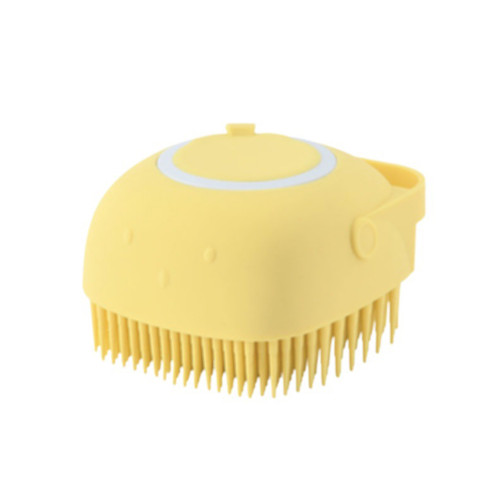 Silicone bath brush